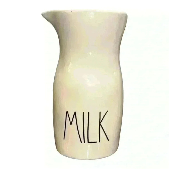 Rae Dunn Other - NWT RAE DUNN "Milk" Pour Carafe Pitcher Farmhouse By Magenta NEW